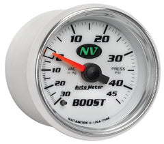 AutoMeter Products 7308 Boost/Vac 30in Hg/45 PSI