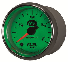 AutoMeter Products 7310 Electric Programmable Fuel Level Gauge 2 1/16in. 0 Ohms Empty 280 Ohms Full 7