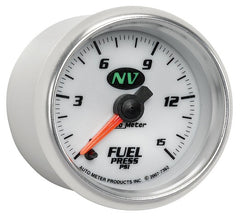 AutoMeter Products 7362 Gauge; Fuel Pressure; 2 1/16in.; 15psi; Digital Stepper Motor; NV