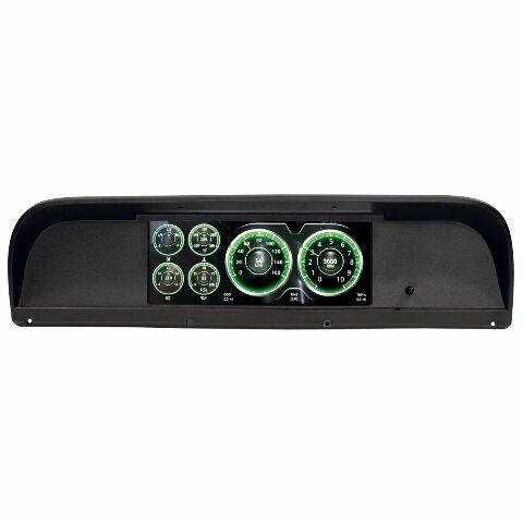 AutoMeter Products INVISION LCD DASH KIT 67-72 FORD TRUCK DIRECT FIT DIGITAL DASH PN. 7403