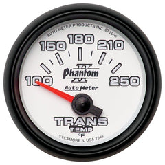 AutoMeter Products 7549 Gauge; Transmission Temp; 2 1/16in.; 100-250? F; Electric; Phantom II