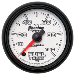 AutoMeter Products 7563 Fuel Pressure 0-100 PSI (FS)