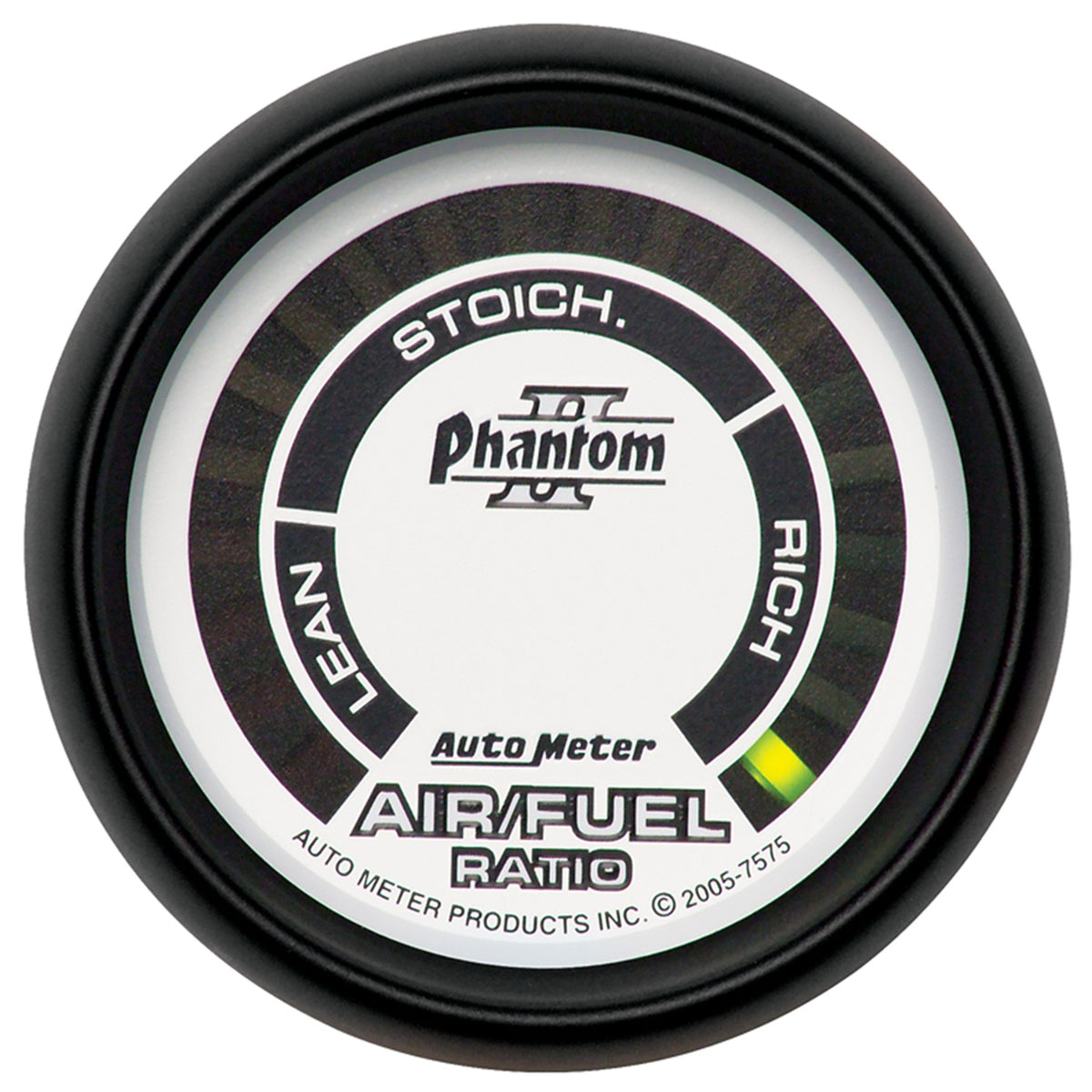 AutoMeter Products 2-1/16 in. NARROWBAND AIR/FUEL RATIO, LEAN-RICH, PHANTOM II PN. 7575