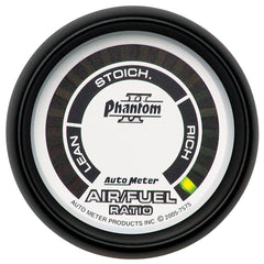 AutoMeter Products 2-1/16 in. NARROWBAND AIR/FUEL RATIO, LEAN-RICH, PHANTOM II PN. 7575