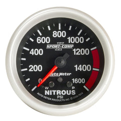 AutoMeter Products 7674 2-5/8in Nitrous, 0-1600 PSI, FSE