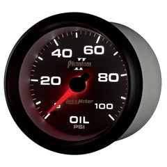 AutoMeter Products 7821 2-5/8in Oil Press, 0-100 PSI, Mechanical