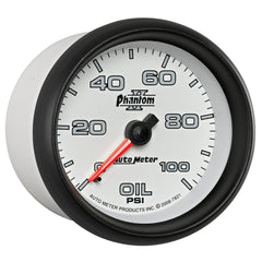 AutoMeter Products 7821 2-5/8in Oil Press, 0-100 PSI, Mechanical