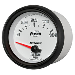 AutoMeter Products 7827 2-5/8in Oil Press, 0-100 PSI, SSE