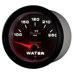 AutoMeter Products 7837 Gauge; Water Temp; 2 5/8in.; 100-250? F; Electric; Phantom II