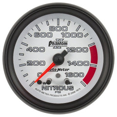 AutoMeter Products 7874 2-5/8in Nitrous, 0-1600 PSI, FSE