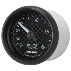 AutoMeter Products 8003 2-1/16 Vac/Boost 30/30psi FSM GT Series