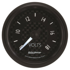 AutoMeter Products 8091 2-1/16 Voltmeter 8-18V FSE GT Series
