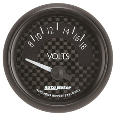 AutoMeter Products 8092 2-1/16 Voltmeter 8-18V SSE GT Series