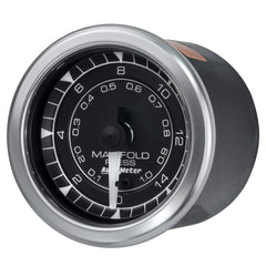 AutoMeter Products 8150 Manifold Pressure Gauge 2 1/16, 15PSI Digital Stepper Motor, Chrono