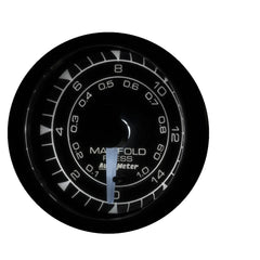 AutoMeter Products 8150 Manifold Pressure Gauge 2 1/16, 15PSI Digital Stepper Motor, Chrono