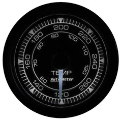 AutoMeter Products 8154 Chrono Gauge, Temp, 120-280? F, Digital Stepper Motor