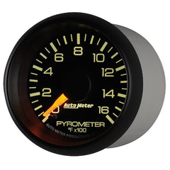AutoMeter Products 8344 GAUGE; PYROMETER (EGT); 2 1/16in.; 1600? F; STEPPER MOTOR; GM FACTORY MATCH