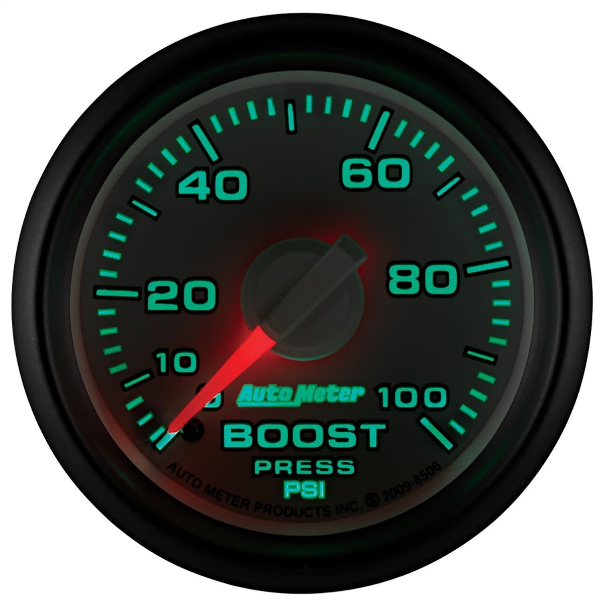 AutoMeter Products 8506 2-1/16 Factory Match Boost 0-100 psi, Mechanical