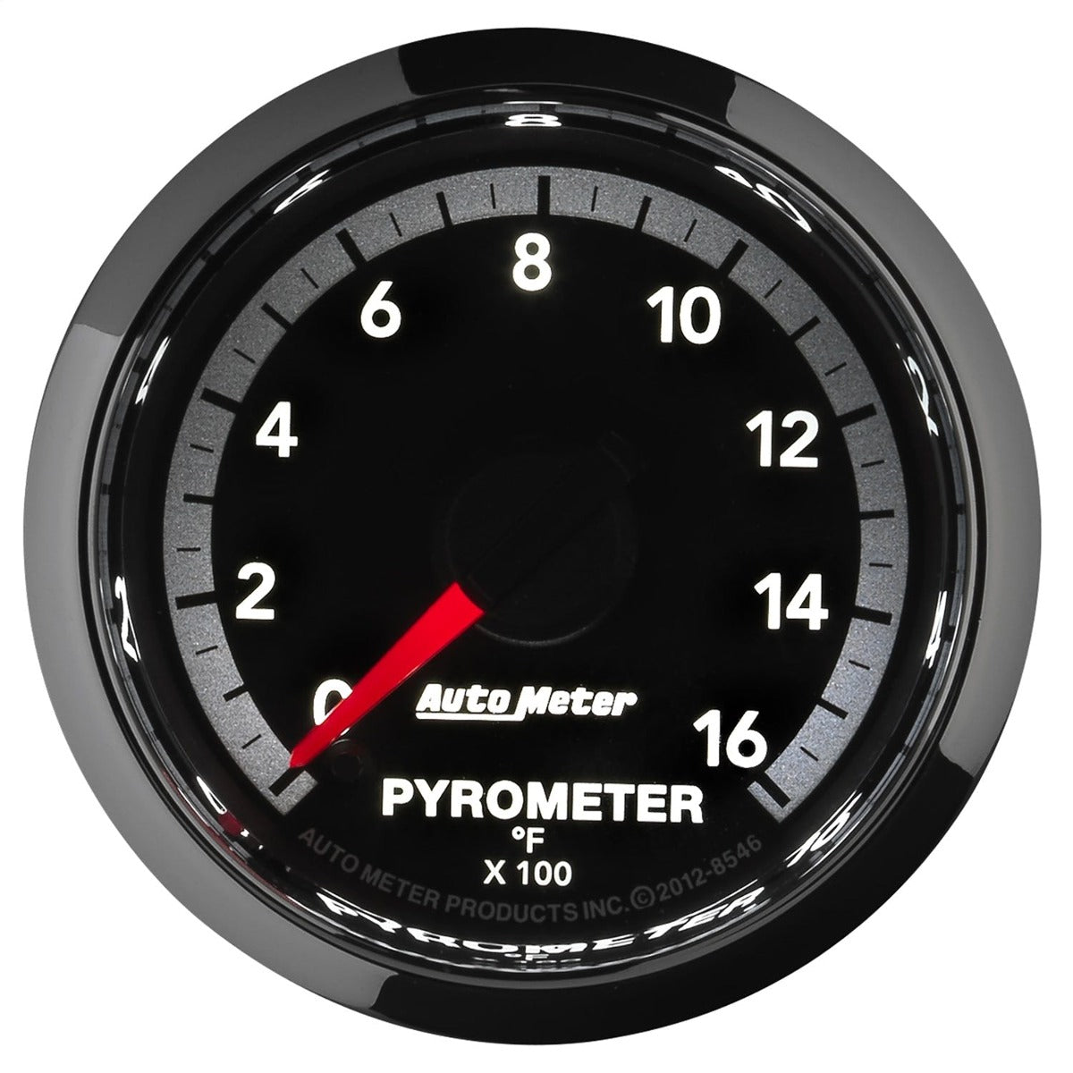 AutoMeter Products 8546 GAUGE; PYRO. (EGT); 2 1/16in.; 1600? F; STEPPER MOTOR; RAM GEN 4 FACT. MATCH