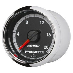AutoMeter Products 8547 Gauge; Pyro. (EGT); 2 1/16in.; 2000? F; Stepper Motor; Ram Gen 4 Fact. Match