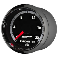 AutoMeter Products 8547 Gauge; Pyro. (EGT); 2 1/16in.; 2000? F; Stepper Motor; Ram Gen 4 Fact. Match