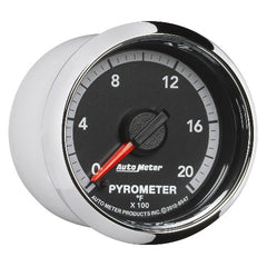 AutoMeter Products 8547 Gauge; Pyro. (EGT); 2 1/16in.; 2000? F; Stepper Motor; Ram Gen 4 Fact. Match