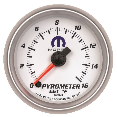 AutoMeter Products 880031 Mopar #77060046, 2-1/16 Pyro Kit, 0-1600? F, FSE
