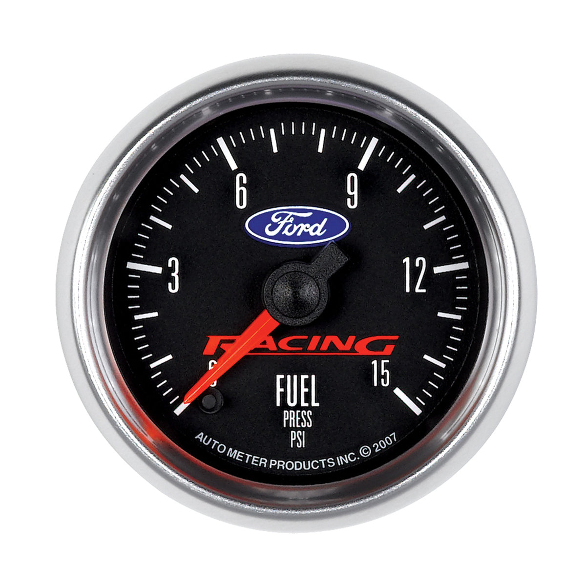 AutoMeter Products 2-1/16 in. FUEL PRESSURE, 0-15 PSI, FORD RACING PN. 880107