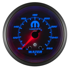 AutoMeter Products 880250 MOPAR??? Electric Water Temperature Gauge 2 5/8 in. 100 - 260 Deg. F Full Sweep