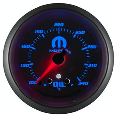 AutoMeter Products 880251 MOPAR Electric Oil Temperature Gauge 2 5/8 in. 140 - 340 Deg. F Full Sweep