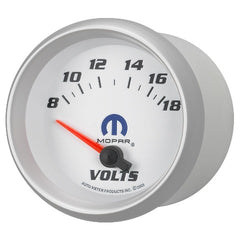 AutoMeter Products 880252 Mopar #P5155504, 2-5/8 Voltmeter, 8-18V, SSE