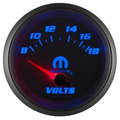 AutoMeter Products 880252 Mopar #P5155504, 2-5/8 Voltmeter, 8-18V, SSE