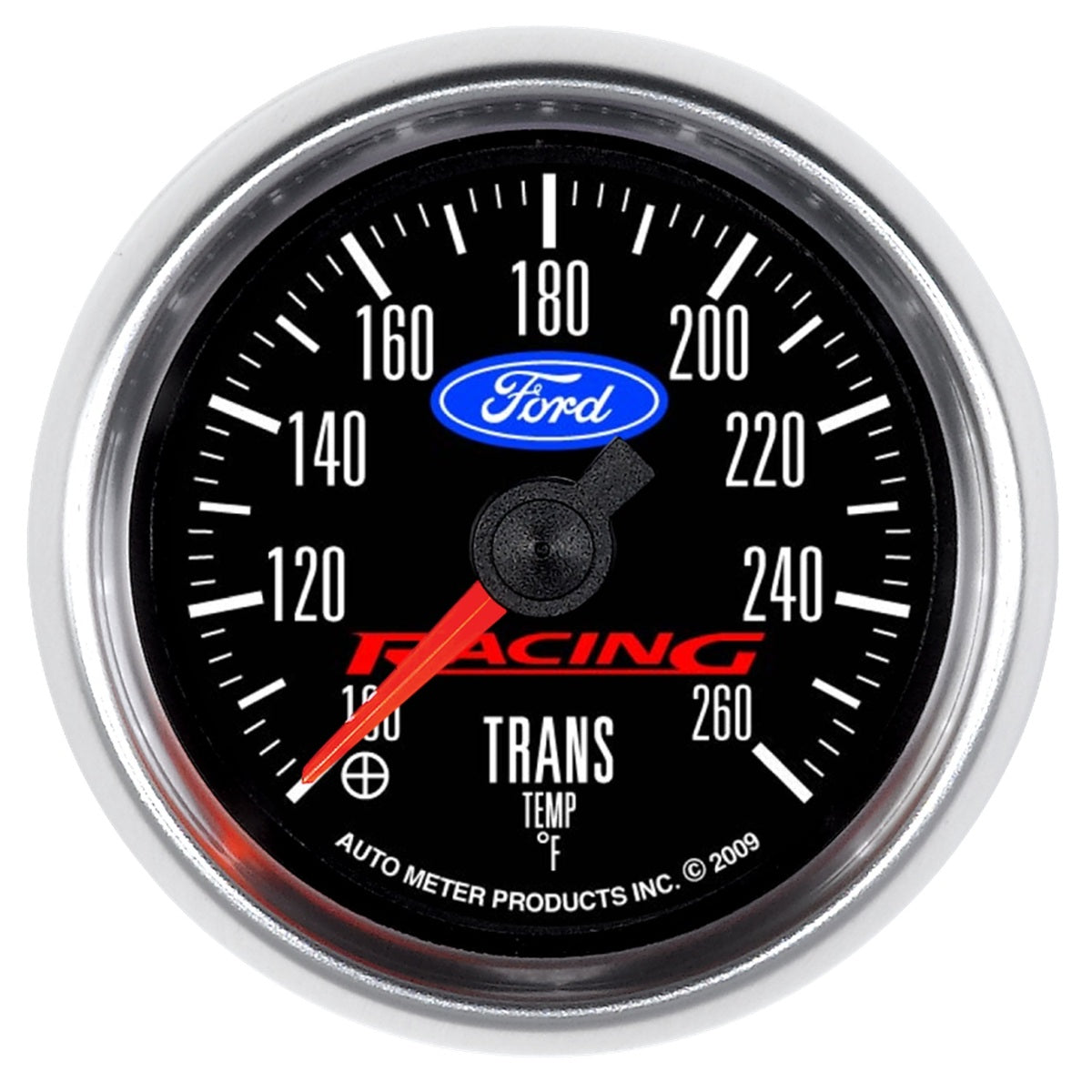 AutoMeter Products 2-1/16 in. TRANSMISSION TEMPERATURE, 100-260 Fahrenheit, FORD RACING PN. 880314