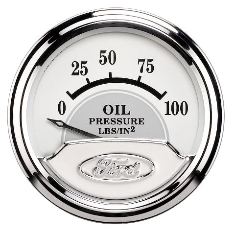 AutoMeter Products 880352 2 Oil Press, 0-100 PSI, Short Sweep, Elec., Ford Masterpiece
