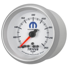 AutoMeter Products 880359 GAUGE; TRANS TEMP; 2 5/8in.; 260? F; STEPPER MOTOR W/PEAK/WARN; WHITE; MOPAR