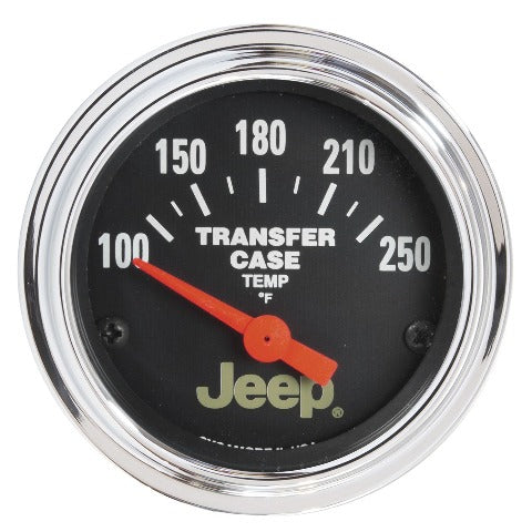 AutoMeter Products 880430 Traditional Chrome Electric Transfer Case Temp Gauge