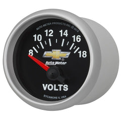 AutoMeter Products 880444 GAUGE; VOLTMETER; 2 1/16in.; 18V; ELECTRIC; GM COPO CAMARO