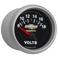 AutoMeter Products 880444 GAUGE; VOLTMETER; 2 1/16in.; 18V; ELECTRIC; GM COPO CAMARO