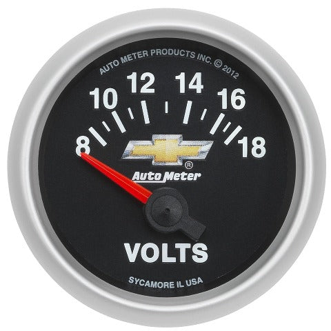 AutoMeter Products 880444 GAUGE; VOLTMETER; 2 1/16in.; 18V; ELECTRIC; GM COPO CAMARO
