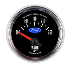 AutoMeter Products 880822 Water Temperature Gauge, 2 1/16, 100-250? F, Electric, Ford