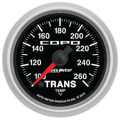 AutoMeter Products 880877 Trans Temp Gauge, 2 1/16 100-260? F, Digital Stepper Motor, COPO