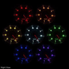 AutoMeter Products P34512 Water Pressure Gauge 2 1/16, 120PSI, Stepper Motor White