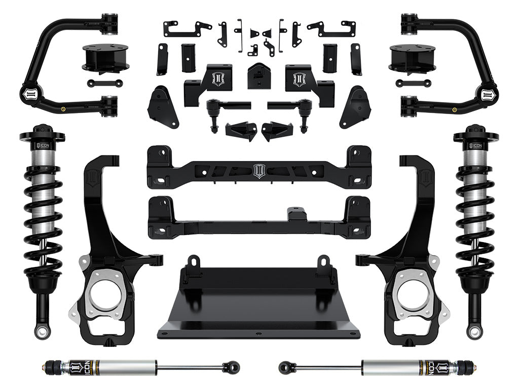 ICON Vehicle Dynamics K53272T 6 inch Stage 2 Suspension System Tubular UCA