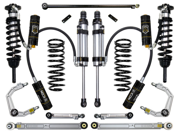 ICON Vehicle Dynamics K53068 0-3.5 Stage 8 Suspension System with Billet Upper Control Arm