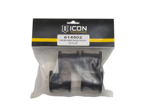 ICON Vehicle Dynamics 614502 218550 Replacement Bushing and Sleeve Kit