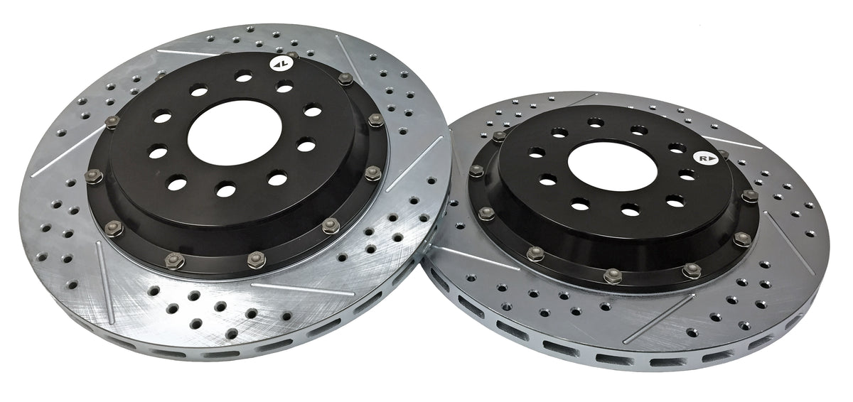 Baer Brake Systems 86-96 Chevrolet Corvette Disc Brake Rotor Set  - Rear PN. 2302041