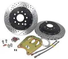 Baer Brake Systems Chevrolet, Pontiac Disc Brake Rotor Set  - Rear PN. 2302048