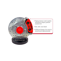 Baer Brake Systems Ford, Mercury Disc Brake Upgrade Kit  - Front PN. 4261565R