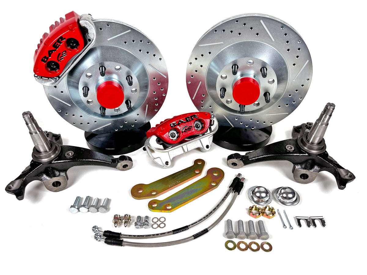 Baer Brake Systems Buick, Chevrolet, Oldsmobile, Pontiac... Disc Brake Upgrade Kit  - Front PN. 4301656R