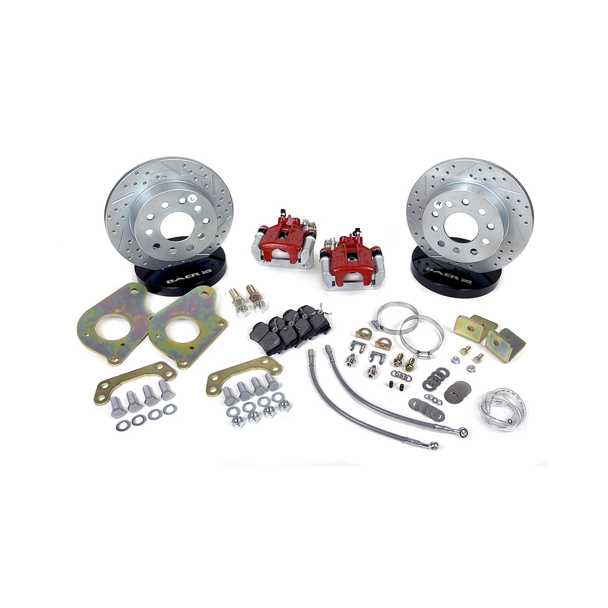 Baer Brake Systems Buick, Chevrolet, Oldsmobile, Pontiac... Disc Brake Upgrade Kit  - Rear PN. 4302519R